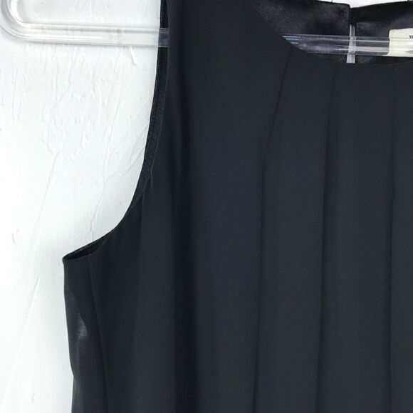 White House Black Market Pleated Sleeveless Shift Dress 2 - Picture 2 of 6